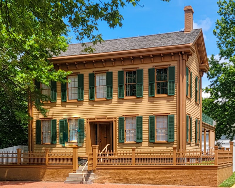 Abraham Lincoln neighborhood (and house) in Springfield, Illinois