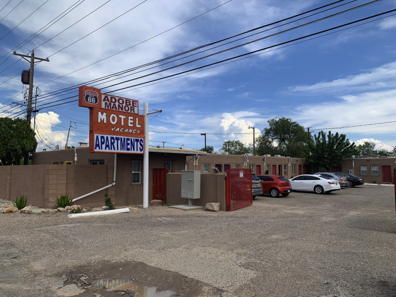Adobe Manor Motel in Albuquerque, New Mexico