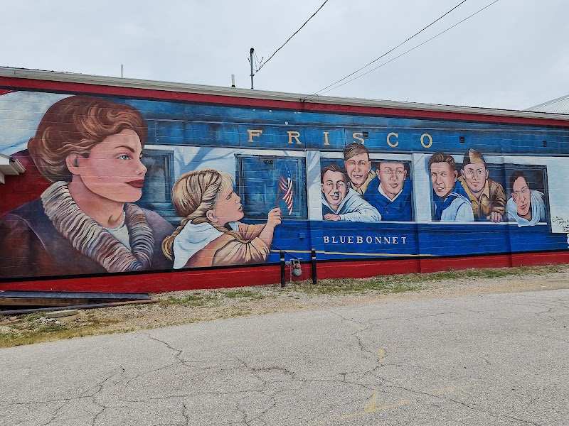 Al West Mural in Cuba, Missouri