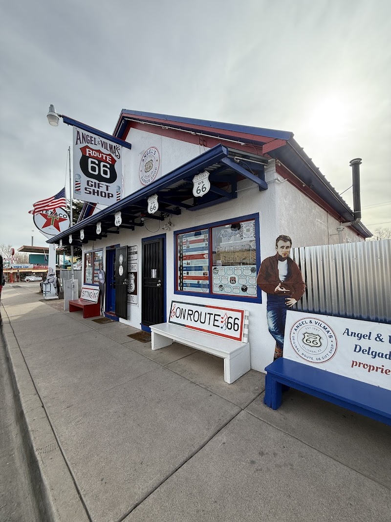 Angel Delgadillo’s Barber in Seligman, Arizona