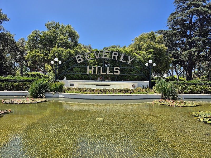 Beverly Hills Sign in Hollywood, California
