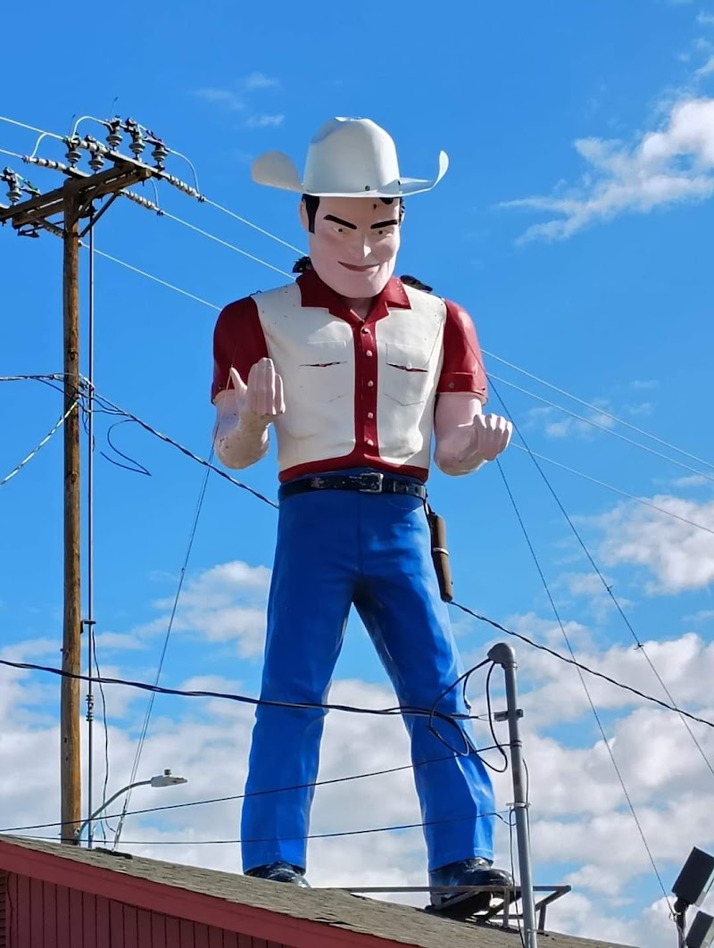 Giant Cowboy in Gallup, New Mexico