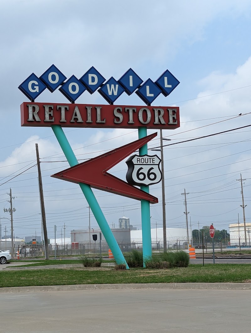 Goodwill Sign in Tulsa, Oklahoma
