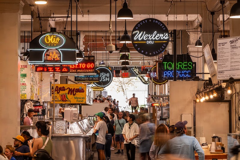 Grand Central Market in Los Angeles, California