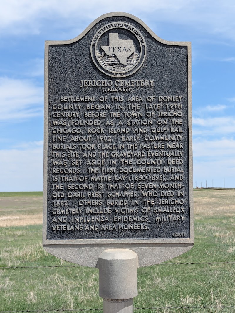 Jericho Cemetery in Clarendon, Texas