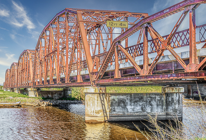 Lake Overholser Bridge in Bethany, Oklahoma