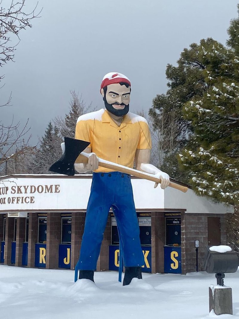 Lumberjack Muffler Man in Flagstaff, Arizona