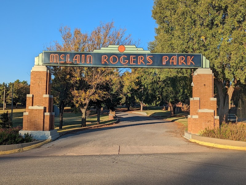 McLain Rogers Park in Clinton, Oklahoma