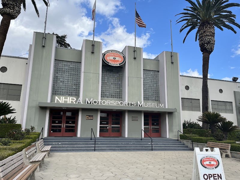 National Hot Rod Association Museum in Pomona, California