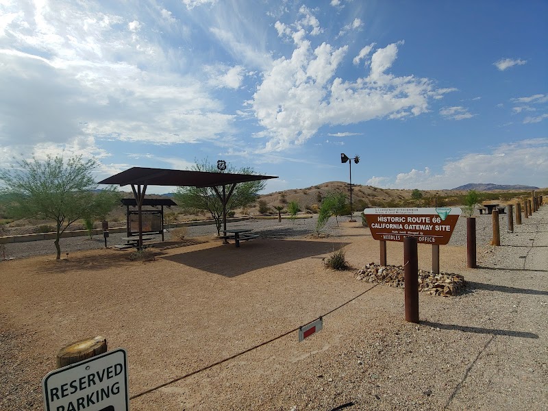 Old Rte66 Dead-end in Needles, California