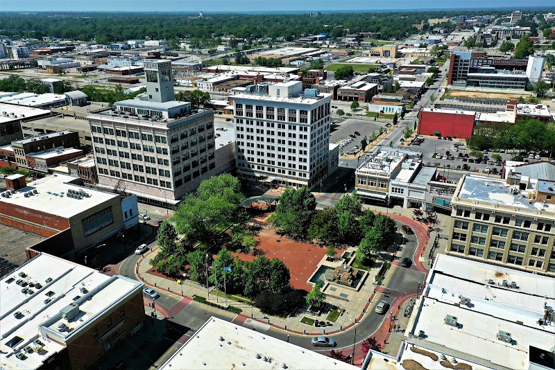 Park Central Square in Springfield, Missouri