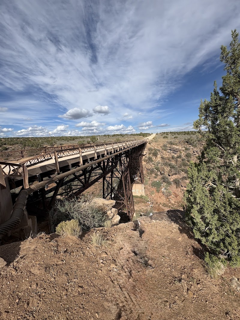 Querino Canyon Bridge in Houck, Arizona