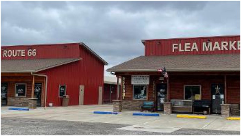 Route 66 Flea Market and Cafe in Granite City, Illinois