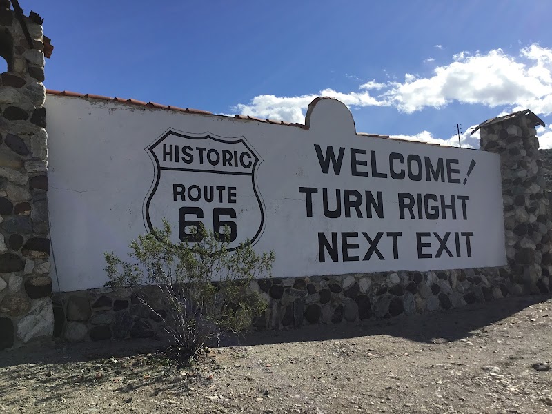 Route 66 Sign in Needles, California