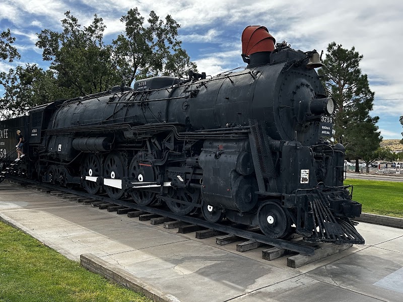 Santa Fe Train in Needles, California