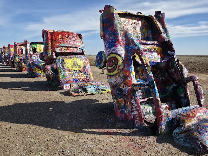 Cadillac Ranch in Amarillo, Texas