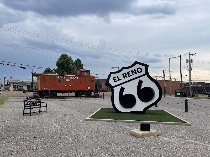 El Reno Route 66 Mural in El Reno, Oklahoma