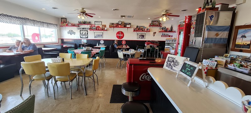 Midpoint Cafe and Gift Shop in Adrian, Texas