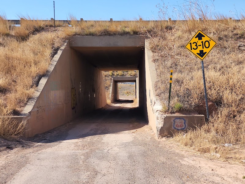Old Route 66 Under Pass in Tucumcari, New Mexico