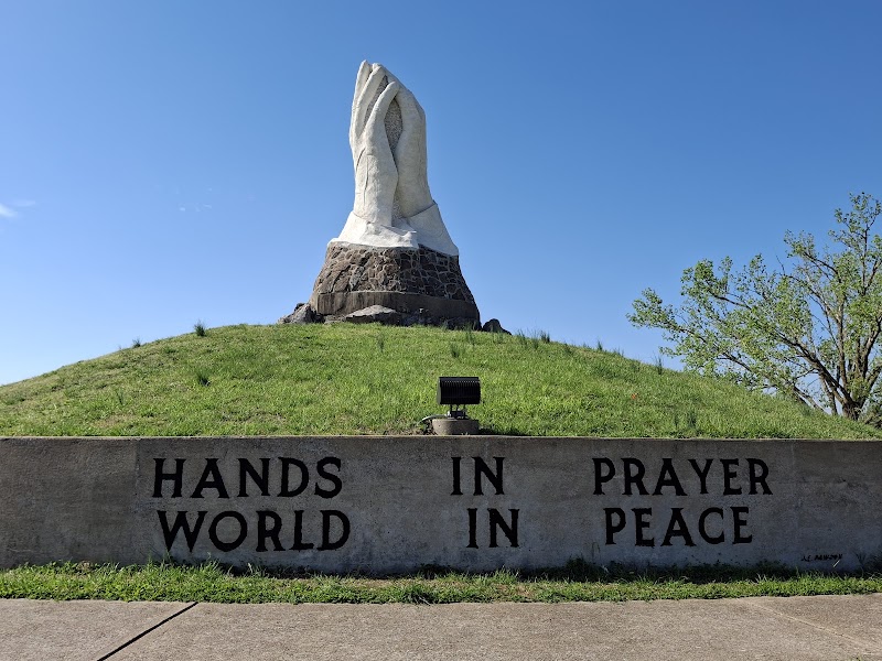 Praying Hands Memorial in Webb City, Missouri