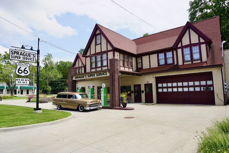 Sprague's Super Service Station in Normal, Illinois