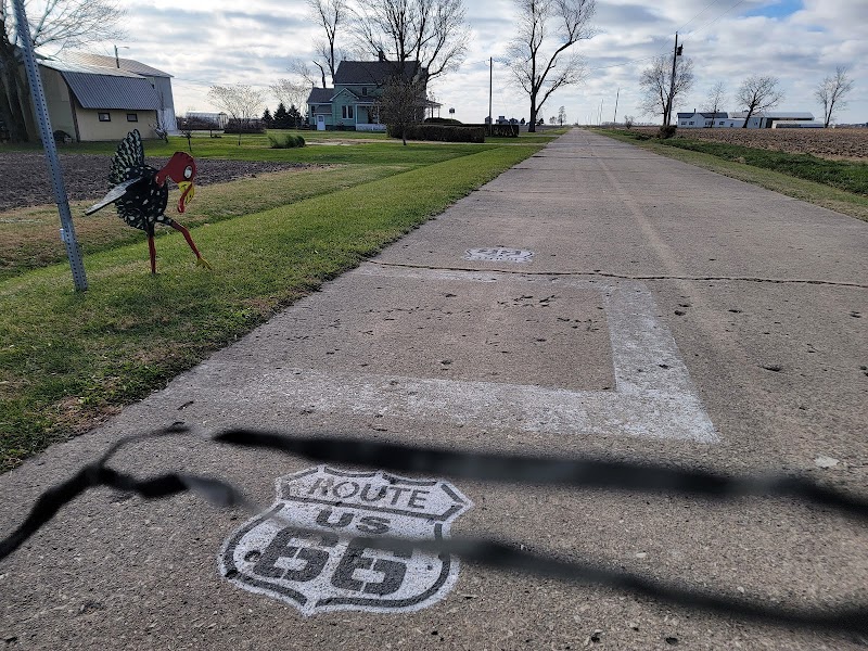Turkey Tracks on Route 66
