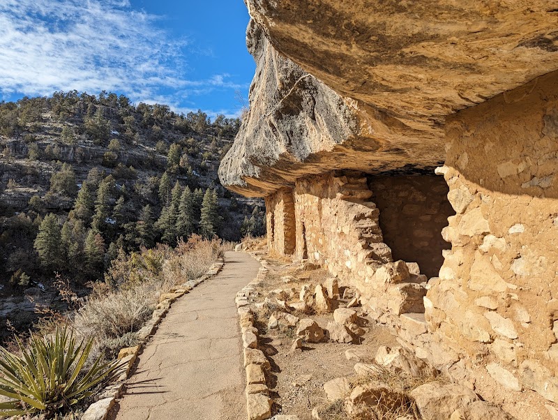 Walnut Canyon National Monument in Flagstaff, Arizona